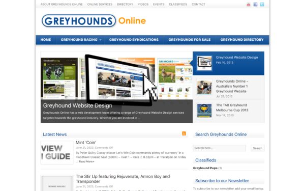 Greyhounds Online