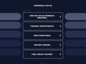 Total Skips Gold Coast