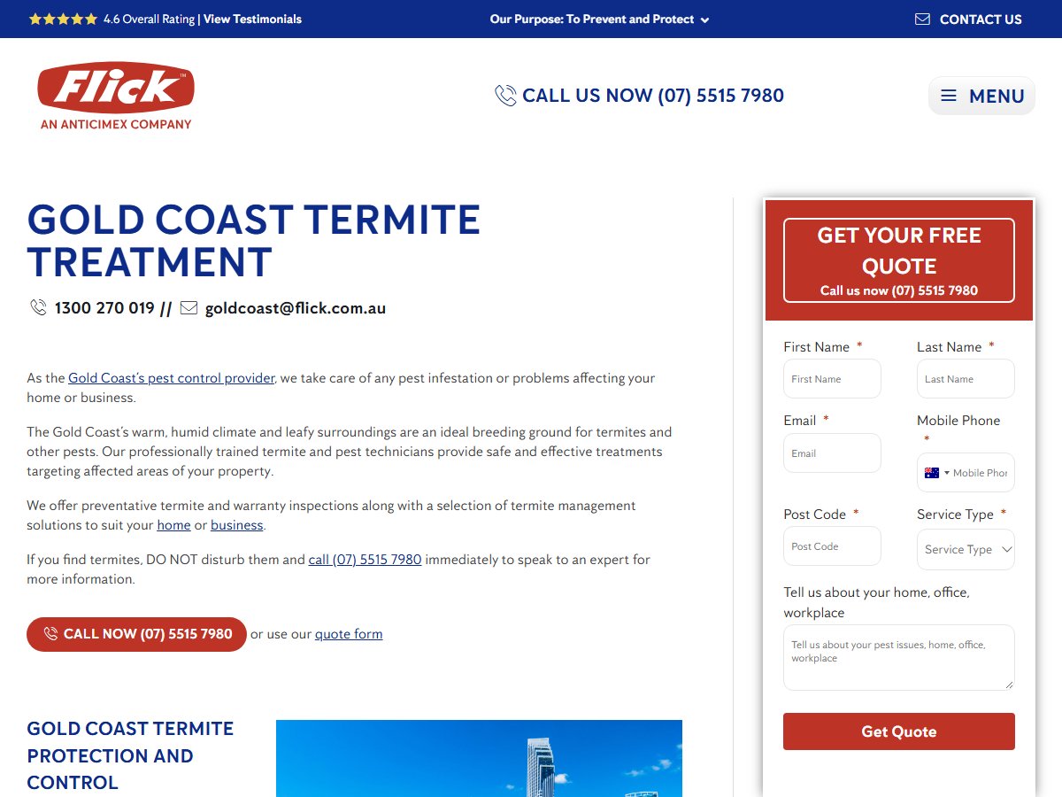Gold Coast Termite Protection