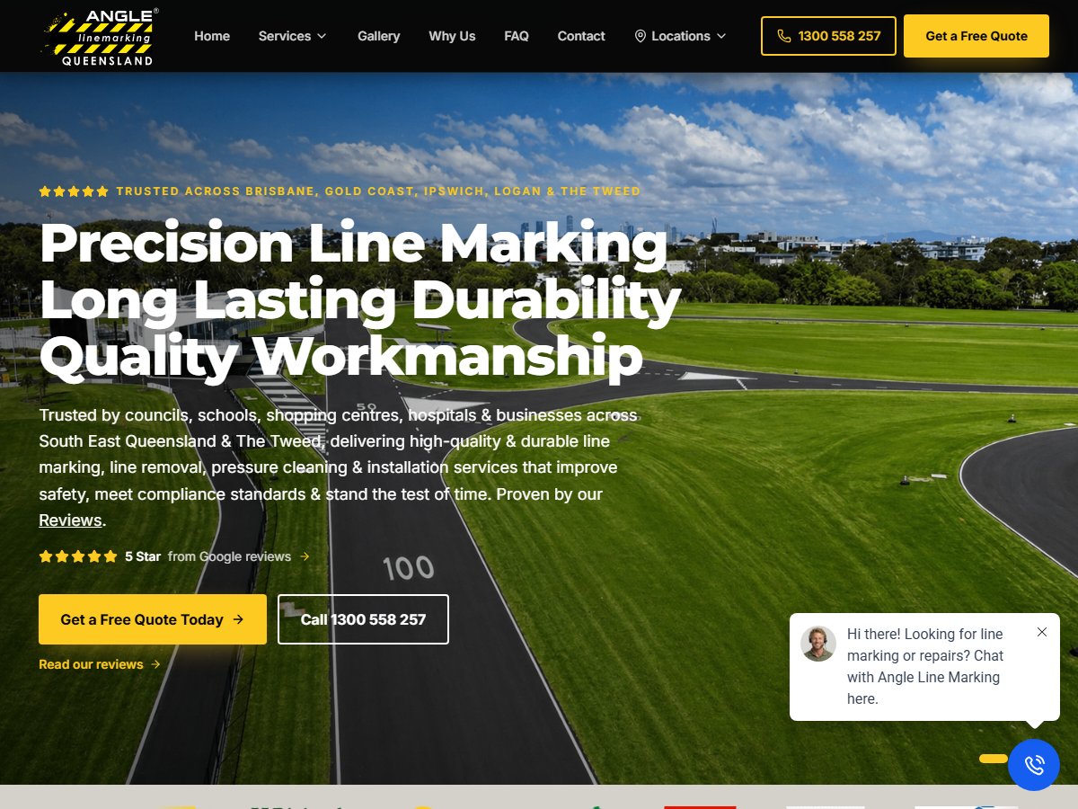Angle Linemarking