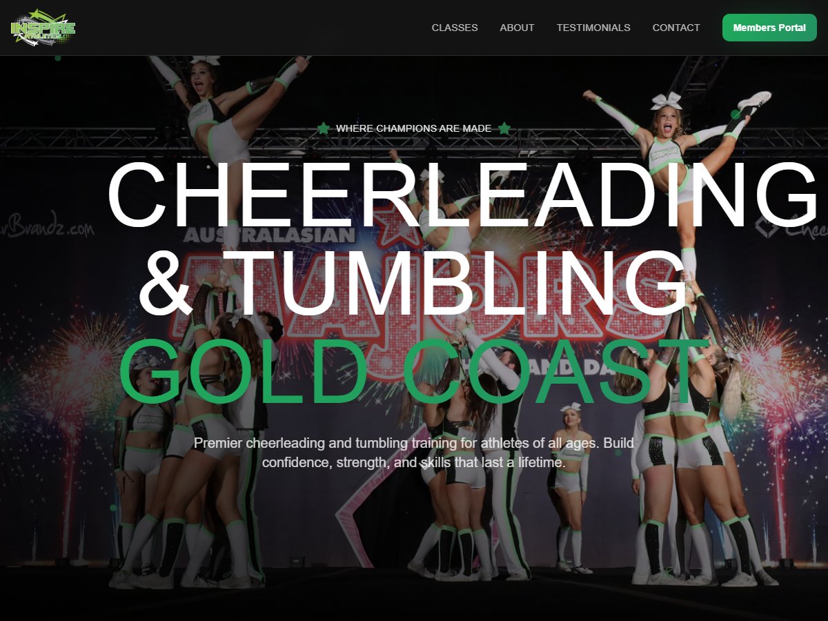 Inspire Athletics – Cheerleading & Tumbling