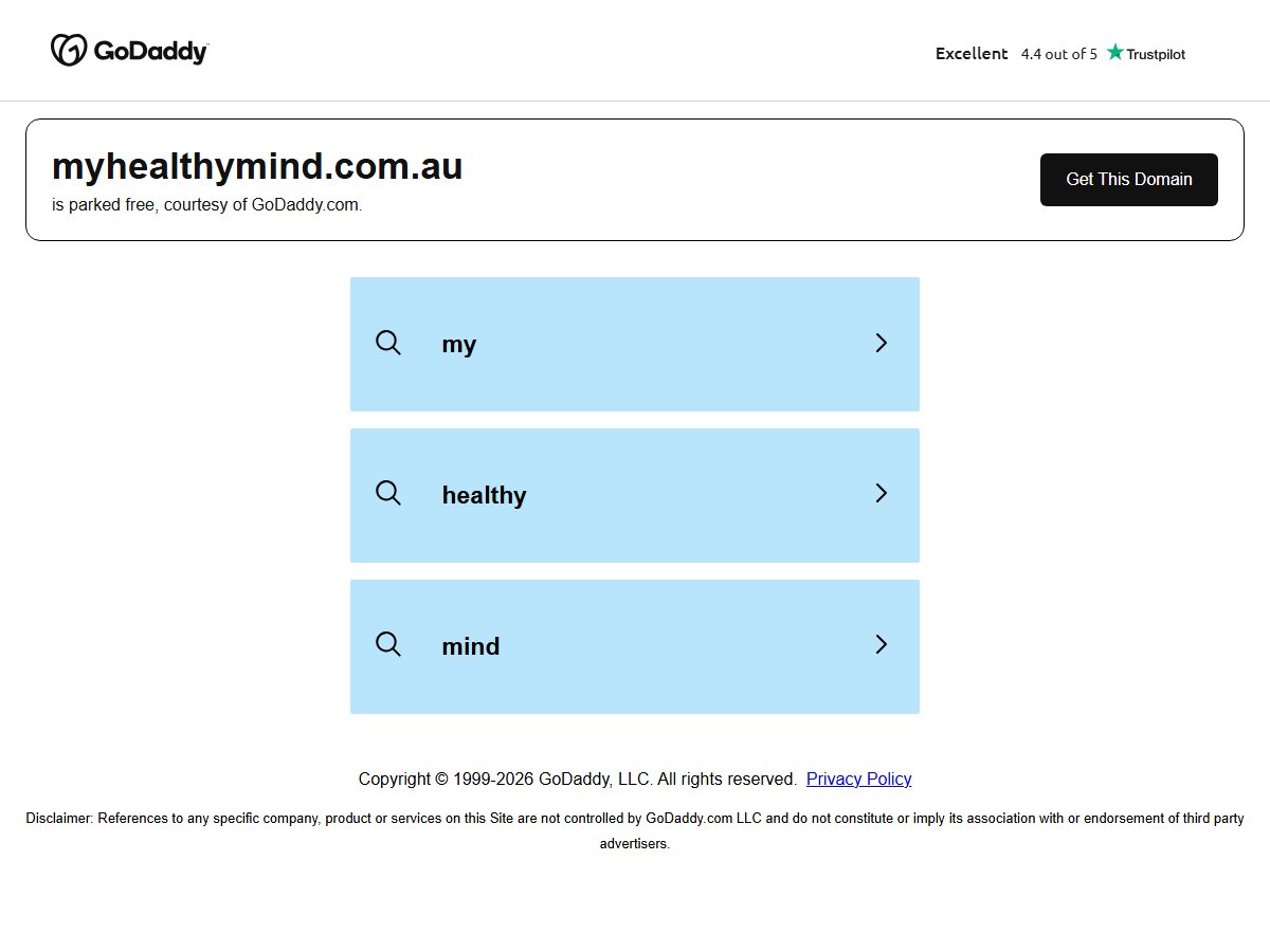 My Healthy Mind