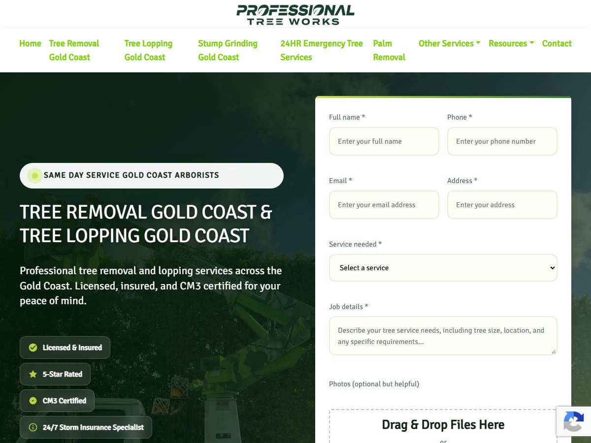 Professional Tree Works