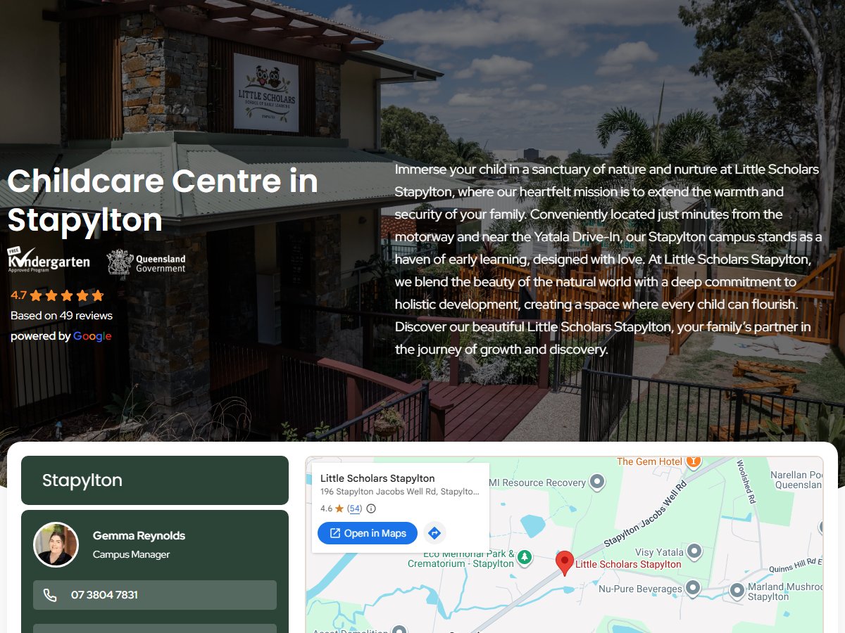 Little Scholars School of Early Learning Stapylton