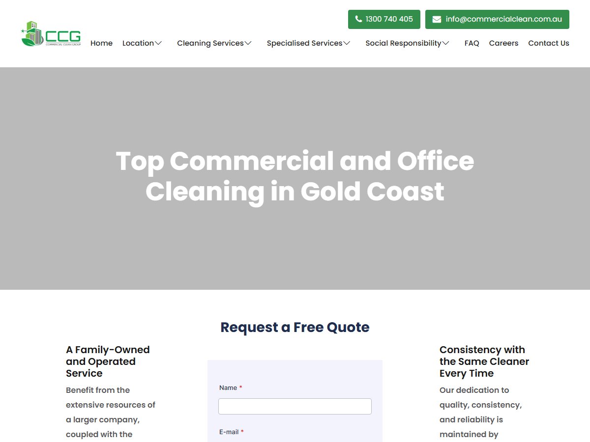Commercial Clean Group – Gold Coast