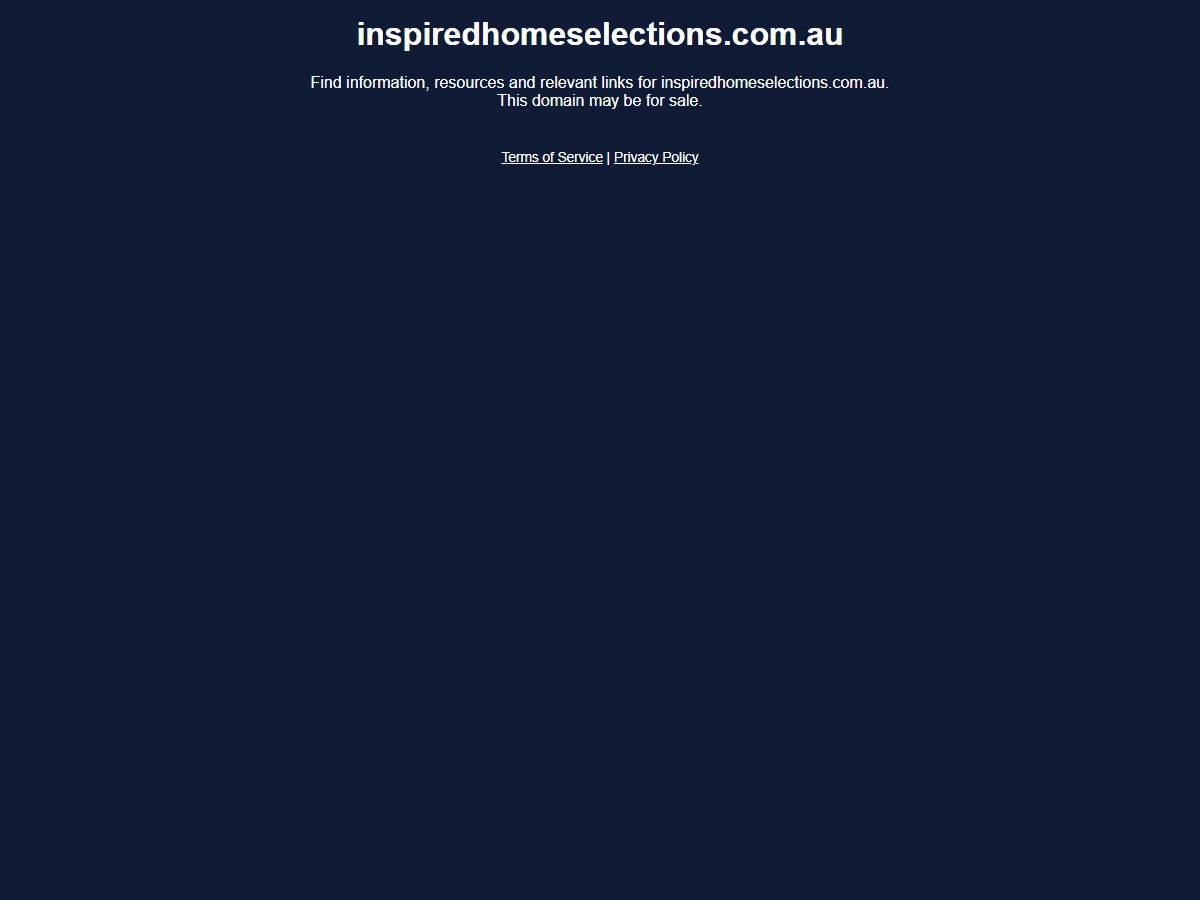 Inspired Home Selections