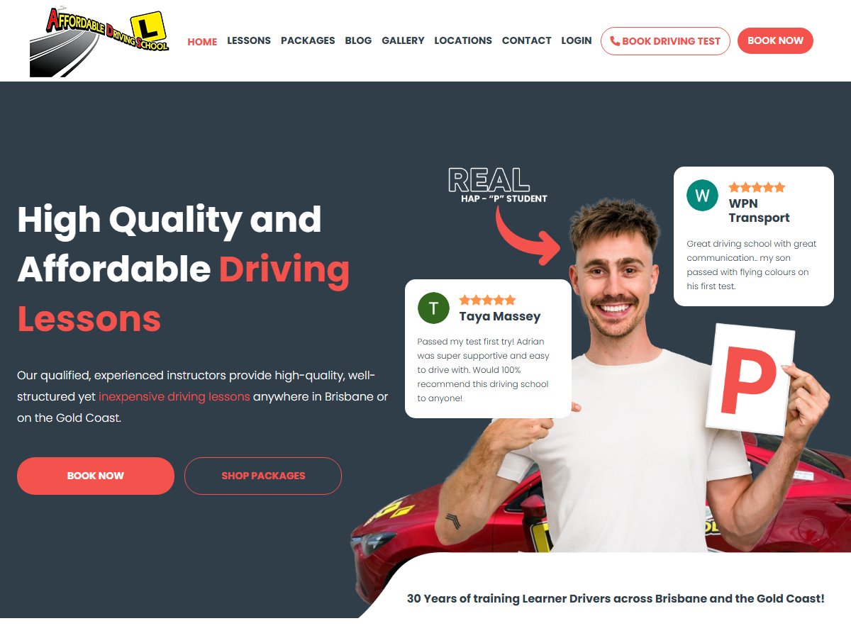 Affordable Driving School Gold Coast