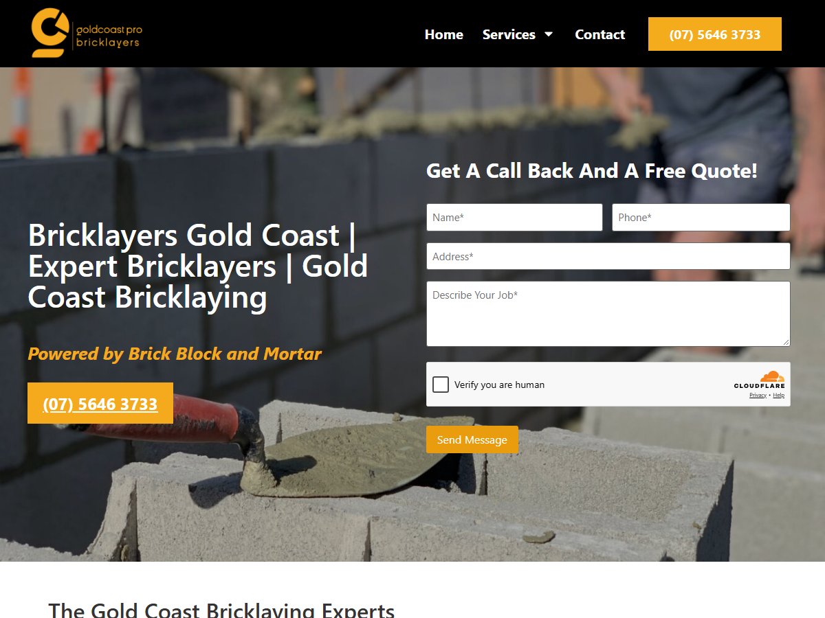 Gold Coast Pro Bricklayers