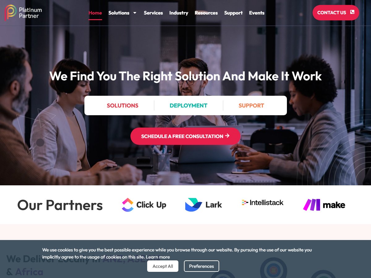 Platinum Partner : Software Reselling Solution
