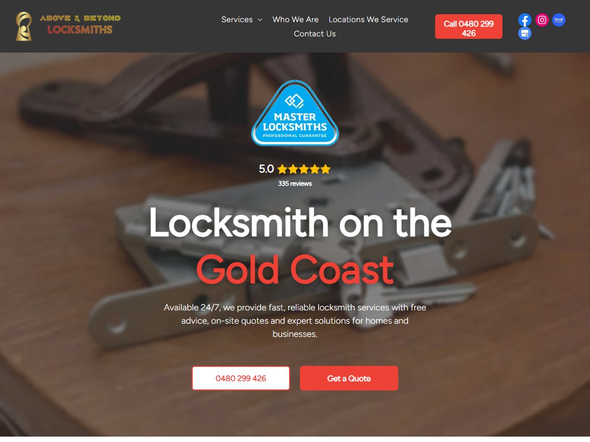 Above & Beyond Locksmiths