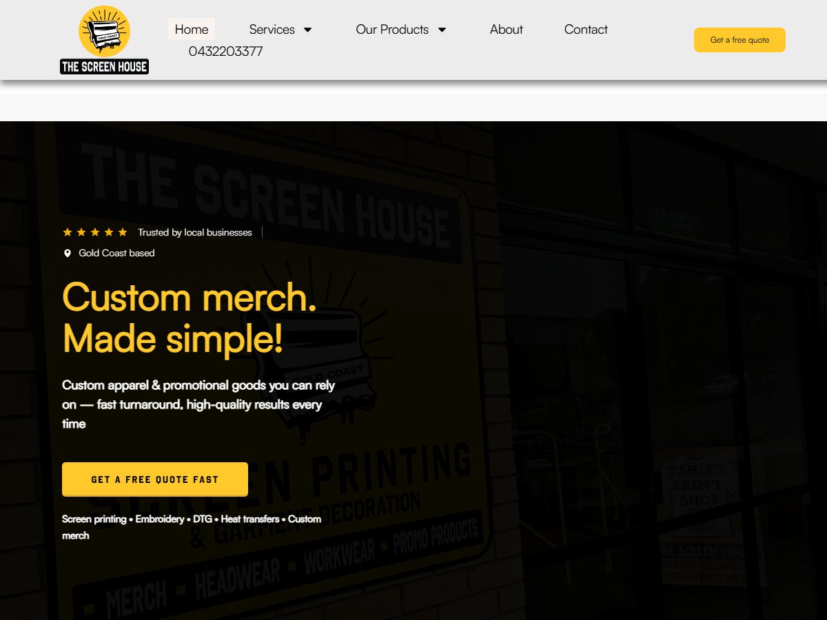 The Screen House Pty Ltd