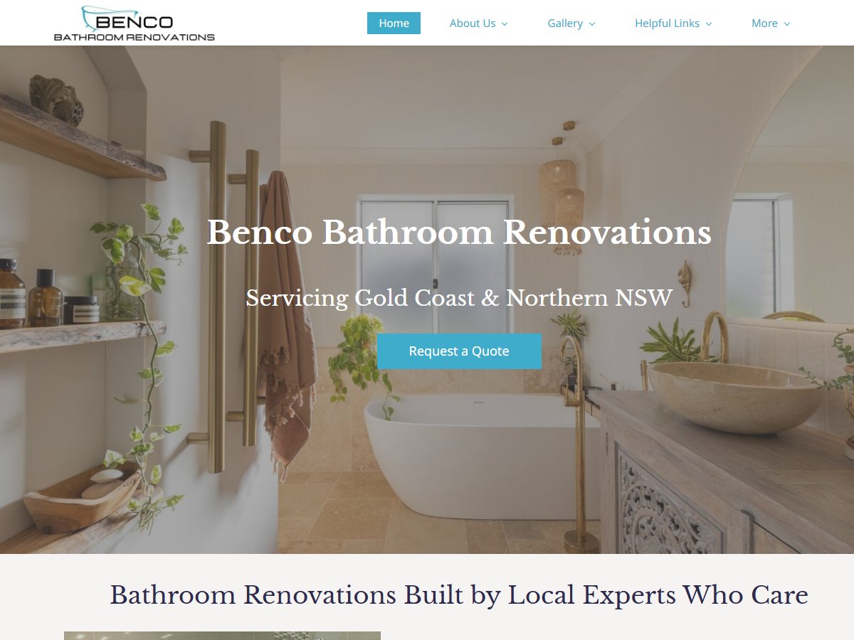 Benco Bathroom Renovations