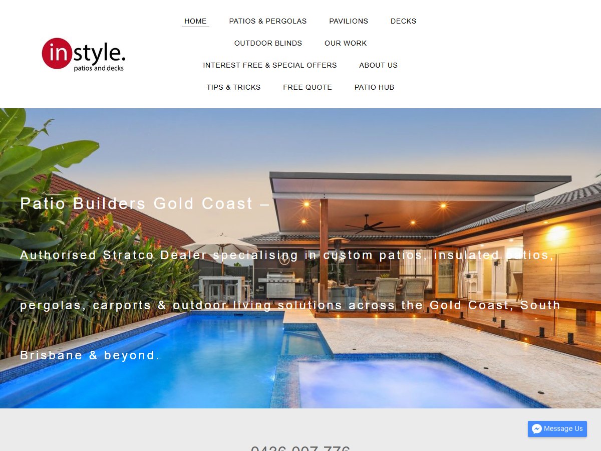 In Style Patios Gold Coast
