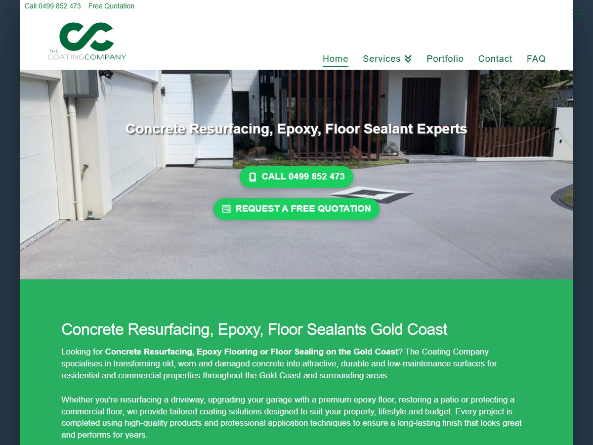 The Coating Company | Gold Coast Concrete Contractors