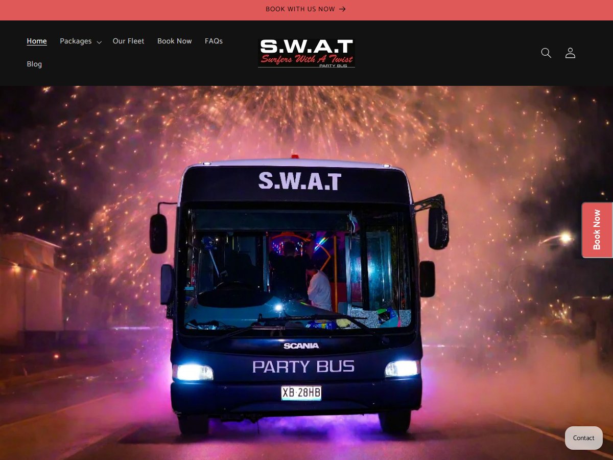SWAT Party Bus