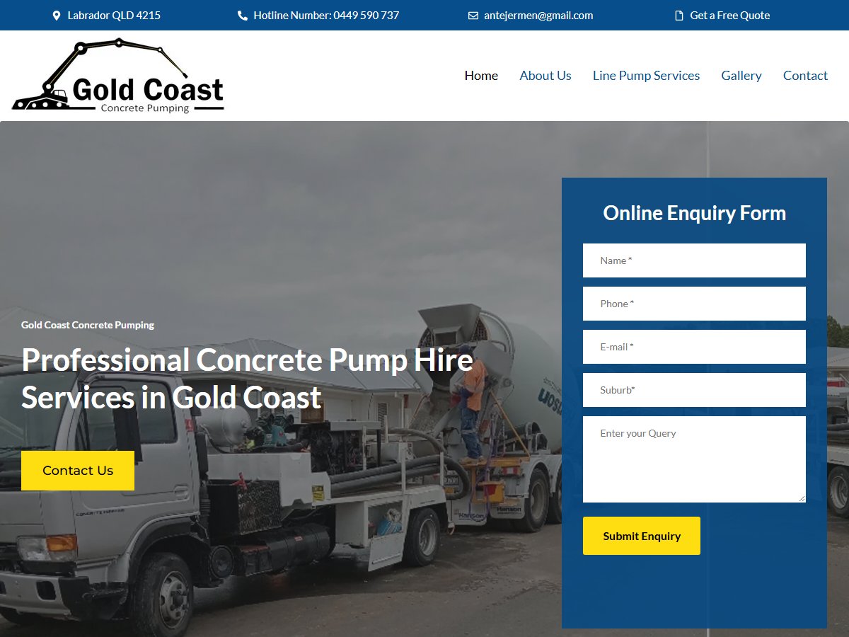 Gold Coast Concrete Pumping