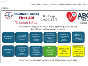 Southern Cross First Aid Skills Training