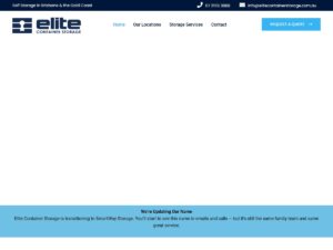 Elite Container Storage Gold Coast