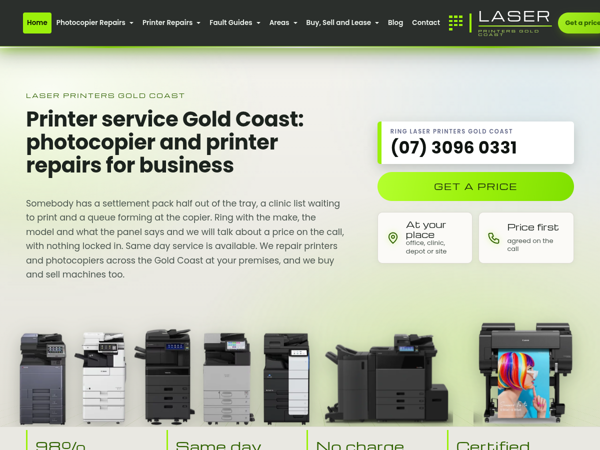 Laser Printers Gold Coast