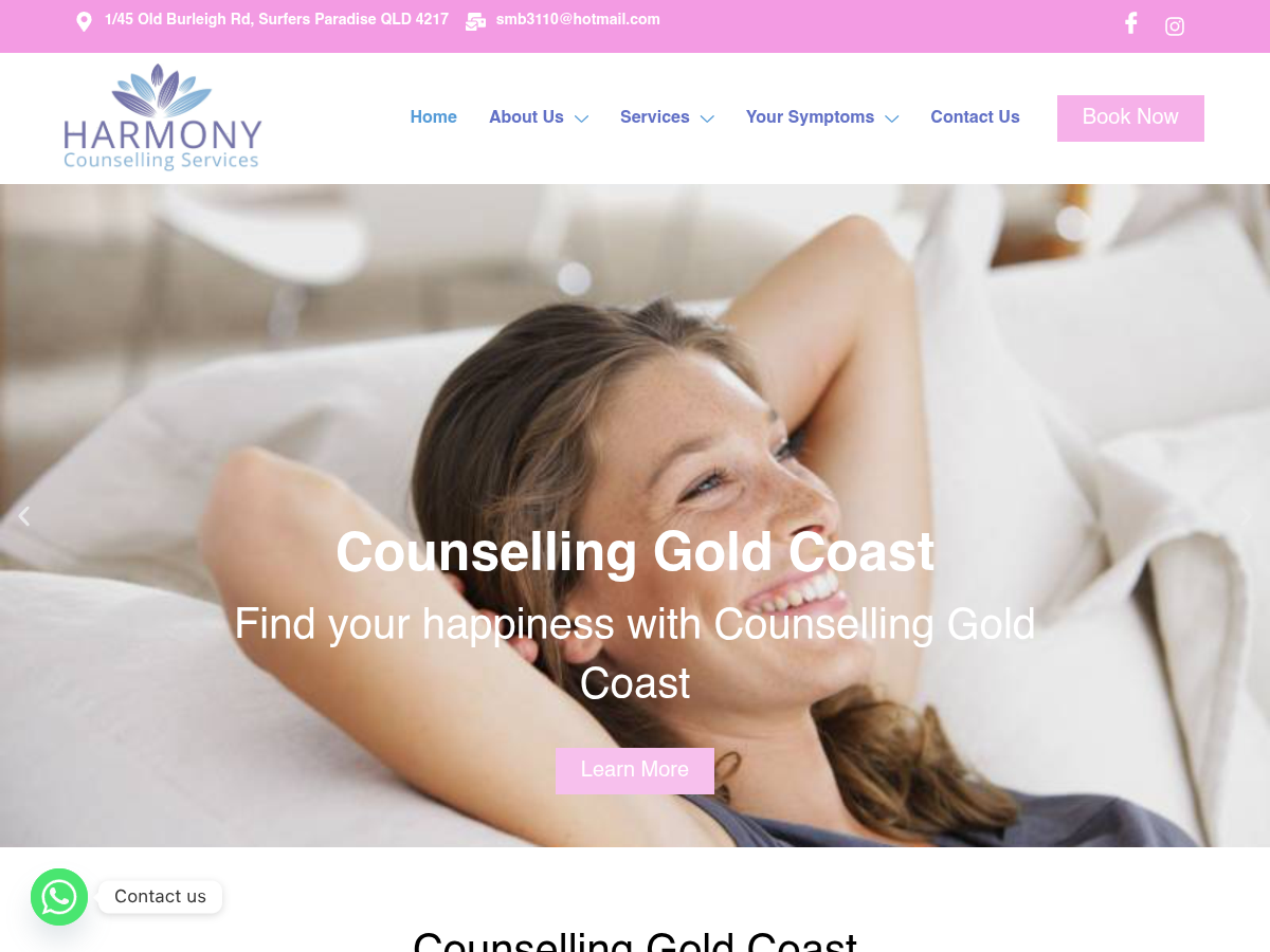 Harmony Counselling Gold Coast : Counselling Gold Coast