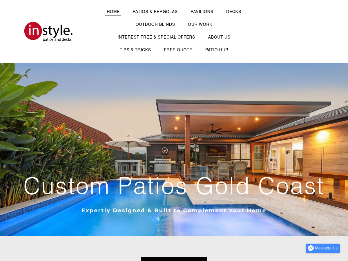 In Style Patios Gold Coast