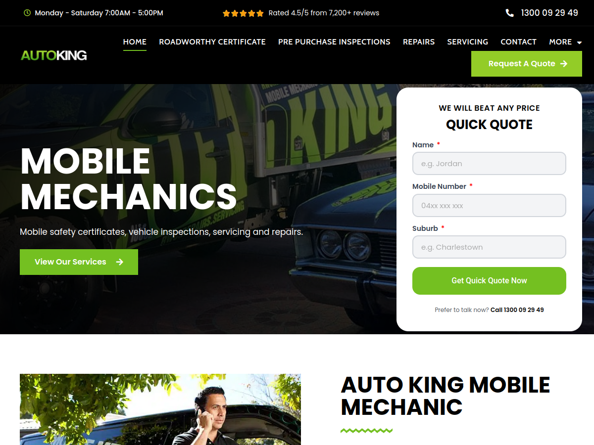 AutoKing Mobile Mechanics